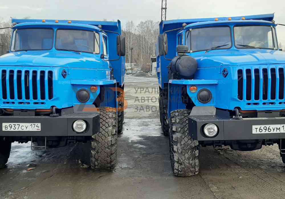 Самосвал на шасси Урал 55571
